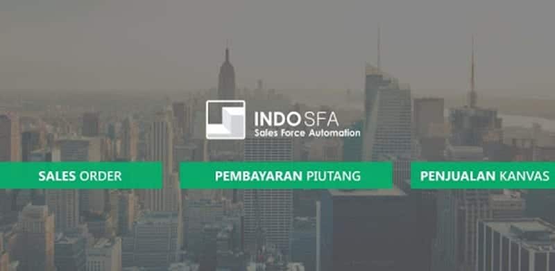 Aplikasi sales force automation Indo SFA 