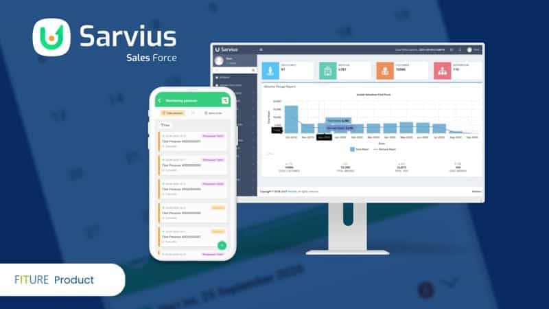 sarvius aplikasi sales force automation