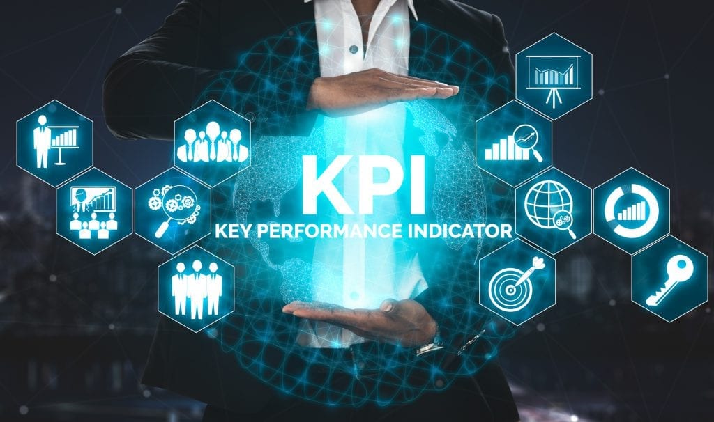 kpi key performance indicator business concept